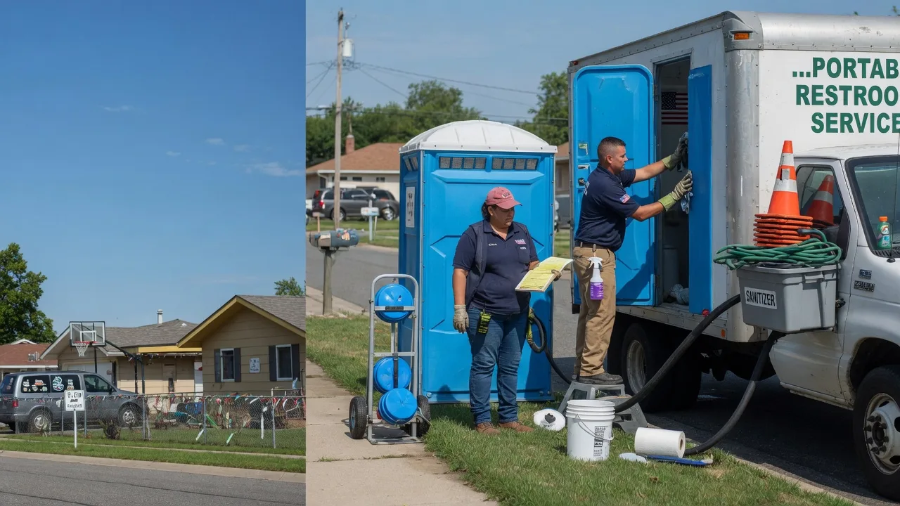 Portable Toilet Rental in Custar, OH near me
